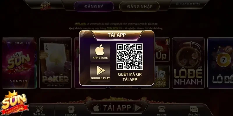 SunWin 16 Tải app về điện thoại Android theo hướng dẫn của sân chơi